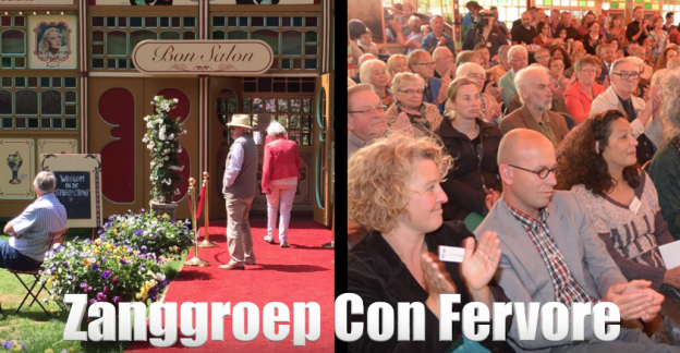 Optreden in Spiegeltent Bon Salon